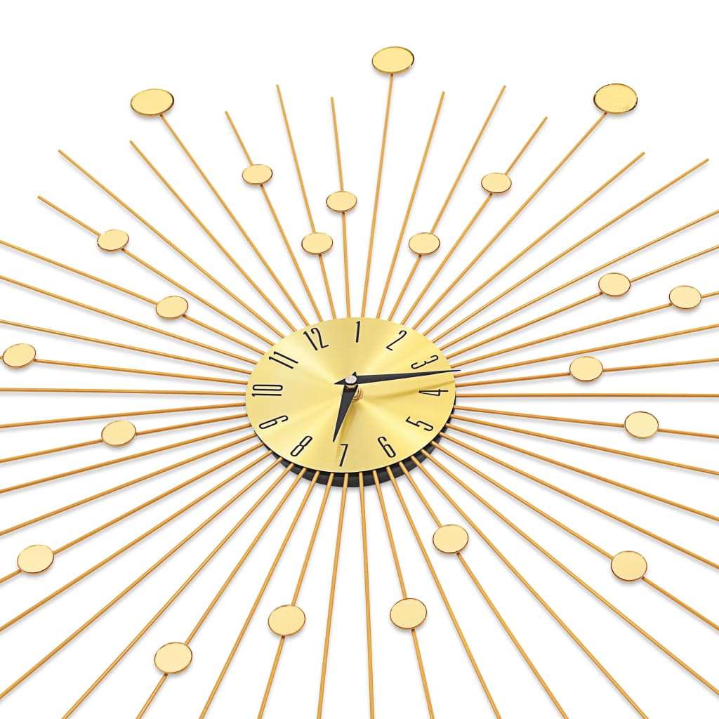Wall Clock | | Metal | | Decorative Inlays | Clock | Round