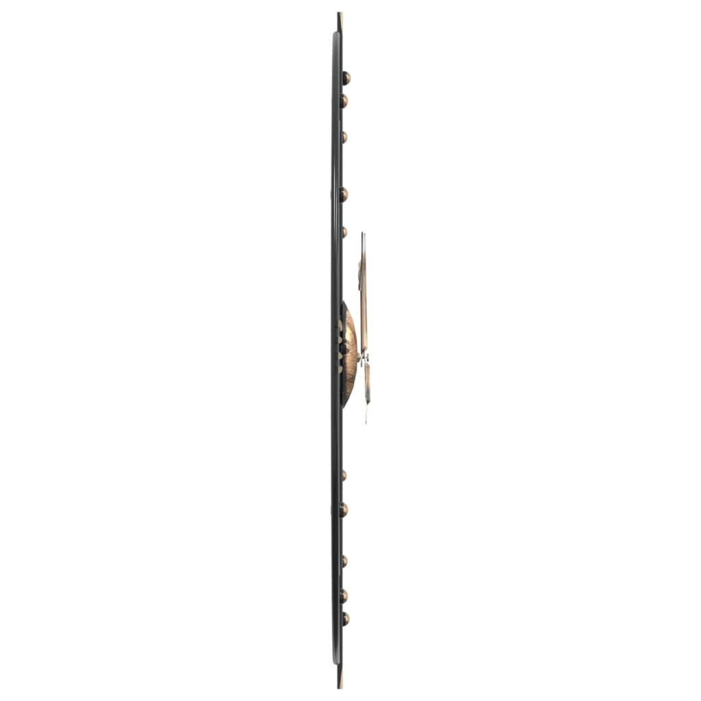 Wall Clock Black Ø60 Cm Iron